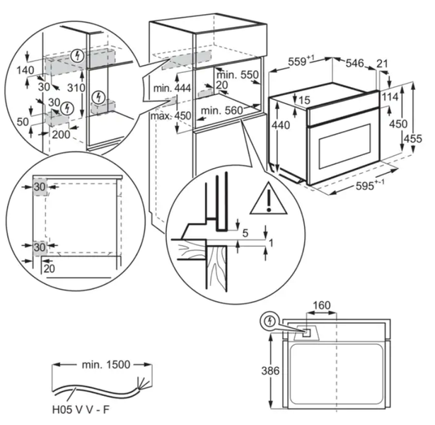 Kompaktowa Mikrofala Electrolux EVM6E46Z | GOTOWANIE \ Mikrofalówki ...