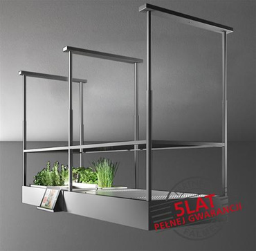 Okap Falmec Spazio Circle.Tech Isola Inox 180cm 600 m³/h z pilotem, wyspowy