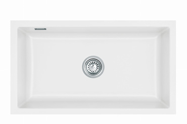 systemceram MERA 80 U zlewozmywak ceramiczny Polar 13