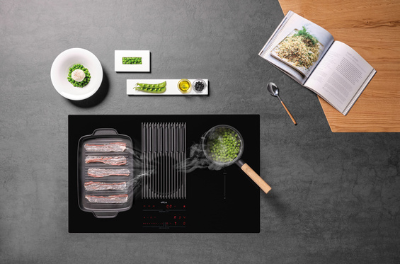 Płyta z okapem Elica NIKOLATESLA LIBRA EVO BL/A/83 PRF0196340 czarny