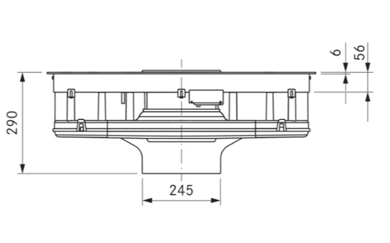 BORA BHU Basic płyta ceramiczna Hyper ze zintegr. wyciągiem oparów — Powietrze w obwodzie zamk.