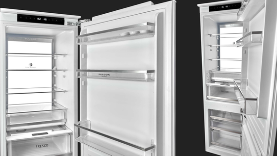 Chłodziarko - zamrażarka do zabudowy Fulgor Milano FBCD 355 TNF EDBL