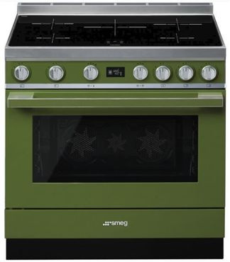 Kuchnia wolnostojąca z płytą indykcyjną Smeg CPF9IPOG