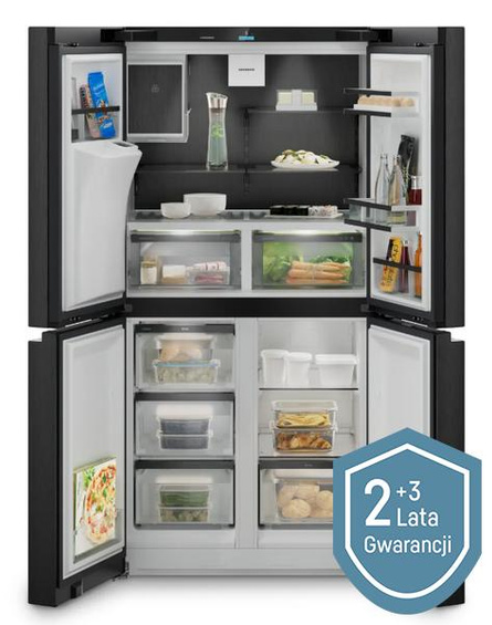 Wolnostojąca 4-drzwiowa chłodziarko-zamrażarka Liebherr MBbsdi 9028 Plus BioFresh NoFrost