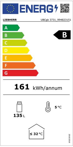 Chłodziarka podblatowa Liebherr UBCgb 3731 plus