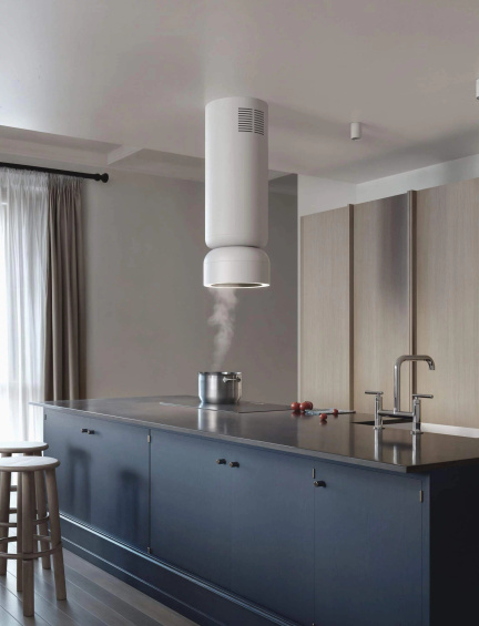 Okap wyspowy Ciarko Design ICON Anthracite pochłaniacz