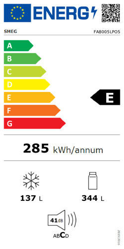 Lodówka wolnostojąca Smeg FA8005LPO5