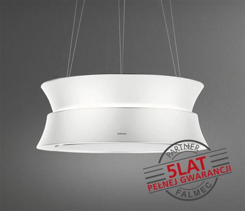 Okap Falmec Dama Circle.Tech Isola 60 biały 600m³/h wyspowy