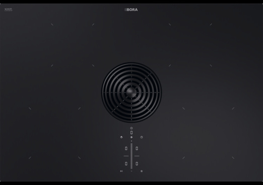 BORA Pure płyta indukcyjna ze zintegrowanym wyciągiem oparów - powietrze odprowadzane PURA2