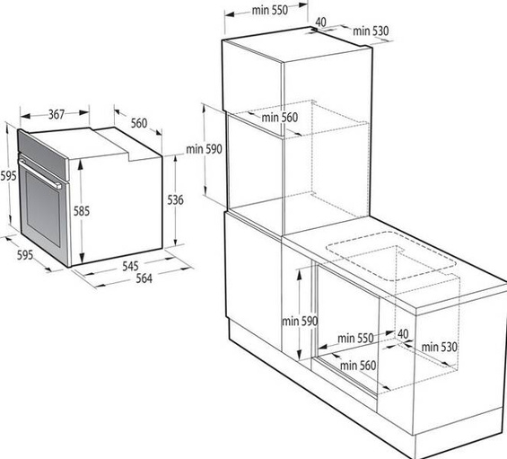 Piekarnik Gorenje BOSX6737E09BG