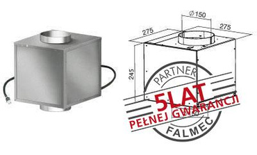 Falmec KACL.785#40F komora silnikowa (bez silnika)