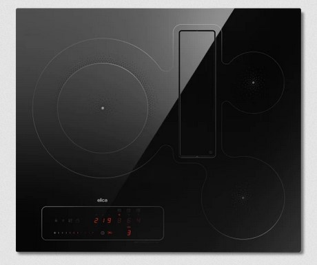 Płyta z okapem Elica NIKOLATESLA FIT 3Z BL/A/60 PRF0184526 czarny