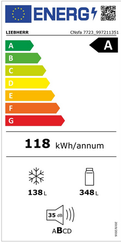 Chłodziarko-zamrażarka Liebherr CNsfa 7723 Plus NoFrost