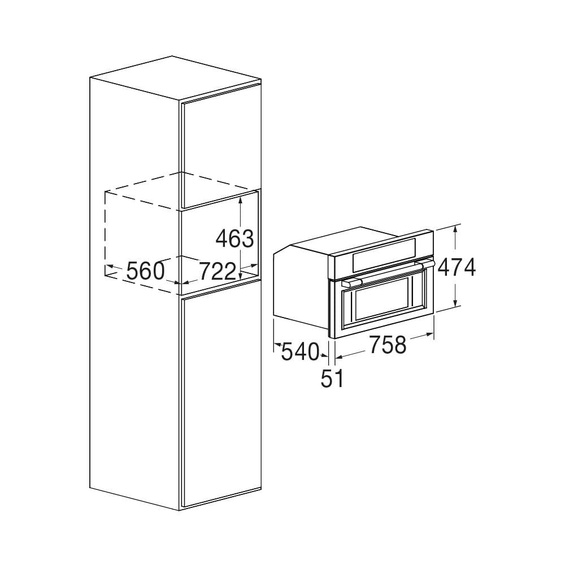 Piekarnik Fulgor Milano FPCSO 300 TEM X