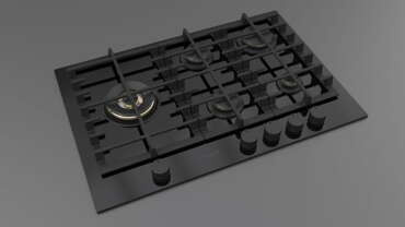 Płyta gazowa Fulgor Milano FPH 755 G WK BKG 76 cm