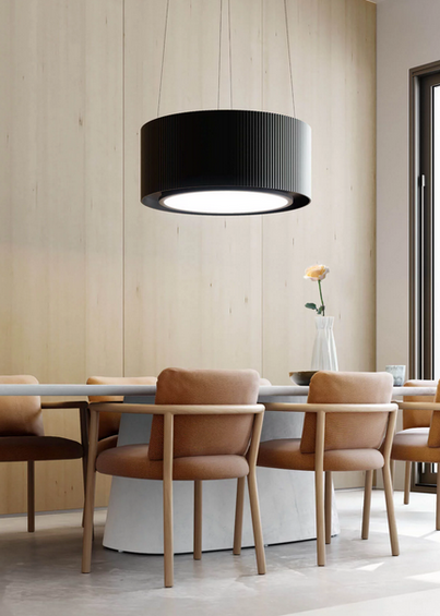 Okap wyspowy Ciarko Design MONO LIGHT Ecru 60 cm