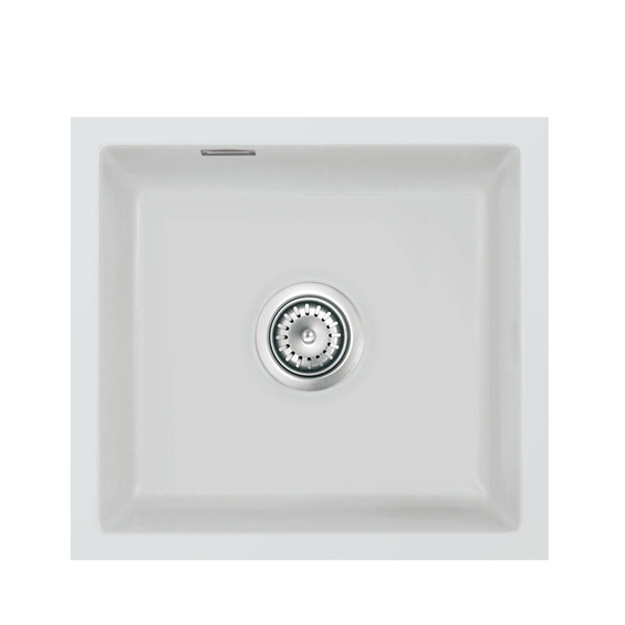 systemceram MERA 42 U zlewozmywak ceramiczny Alu 76