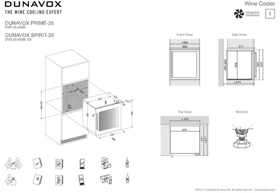 Winiarka Dunavox DVS-25.65DB