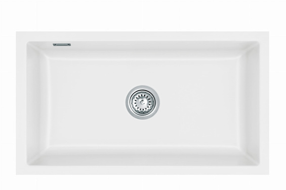 systemceram MERA 80 U zlewozmywak ceramiczny Polar 13