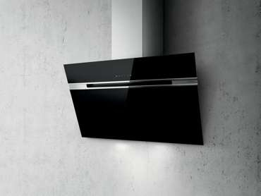 Okap Elica STRIPE BL/A/90/LX czarny+stal PRF0100991C wyciąg