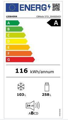 Chłodziarko-zamrażarka Liebherr CBNsda 572i Plus BioFresh NoFrost 10 lat Gwarancji !!! 