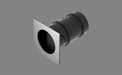 Bora UEBR  przejście przez ścianę na zewnątrz budynku o grubości > 280 mm