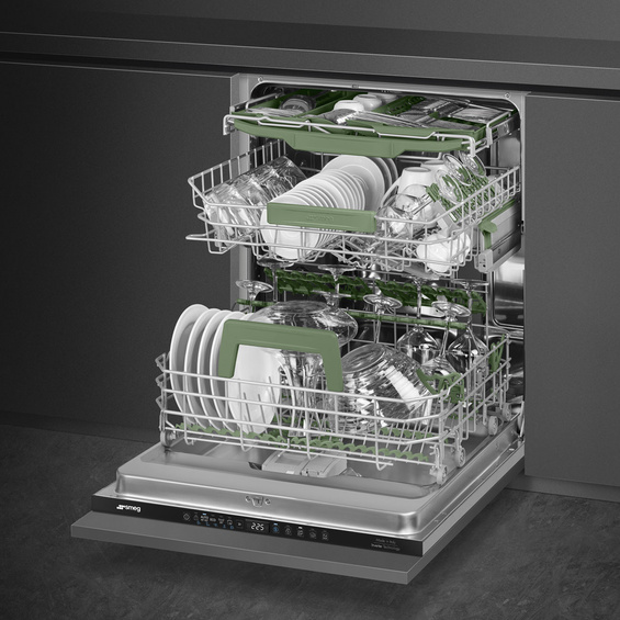 Zmywarka do zabudowy Smeg STL5322BQL