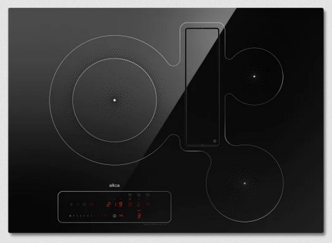 Płyta z okapem Elica NIKOLATESLA FIT 3Z BL/A/72 PRF0184551 czarny