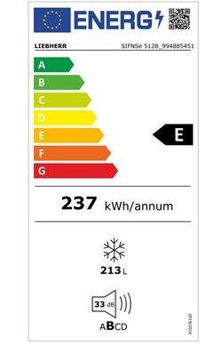 Zestaw do zabudowy Liebherr zamrażarka SIFNe 5128 + chłodziarka IRBd 5120