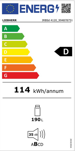 Chłodziarka Liebherr IRBSd 4120 Plus BioFresh