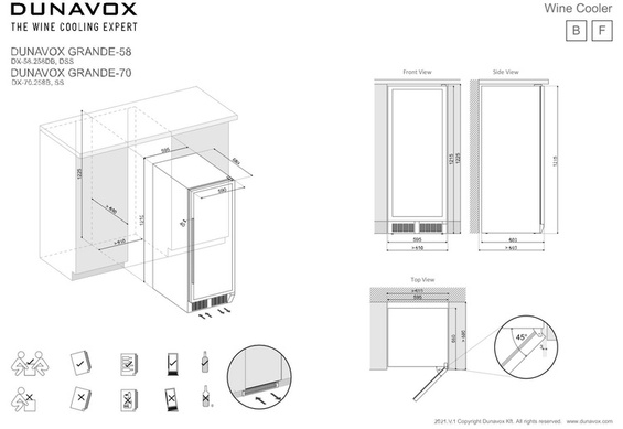 Winiarka Dunavox DX-58.258DSS