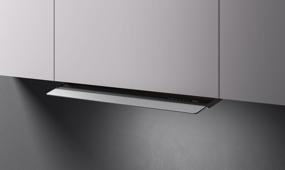 Okap Falmec Virgola Touch No-drop 60 czarny 800 m³/h do zabudowy