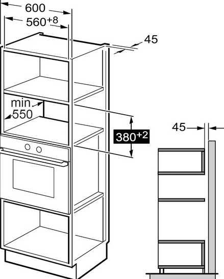 Kuchenka mikrofalowa De Dietrich DMG4210B