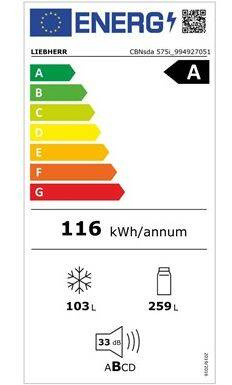 Chłodziarko-zamrażarka Liebherr CBNsda 575i Prime BioFresh NoFrost 10 lat Gwarancji !!!