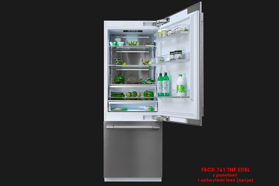 Chłodziarko - zamrażarka do zabudowy Fulgor Milano FBCD 761 TNF EDBL