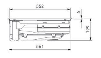 BORA S Pure płyta indukcyjna ze zintegrowanym wyciągiem oparów - powietrze odprowadzane PURSA2