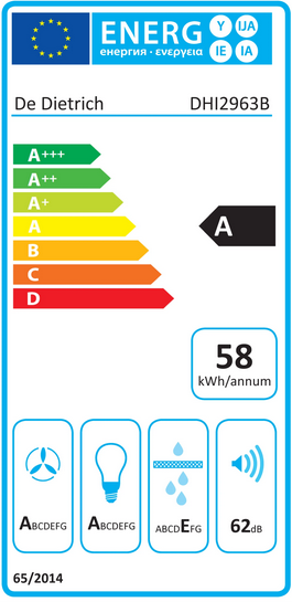 Okap De Dietrich DHI2963B 