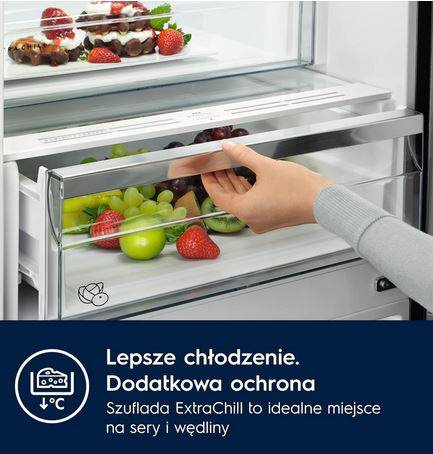 Lodówka do zabudowy Cooling 360° 800 MultiSpace Electrolux E8MNCC18S