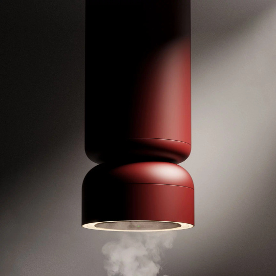 Okap wyspowy Ciarko Design ICON Black wyciąg