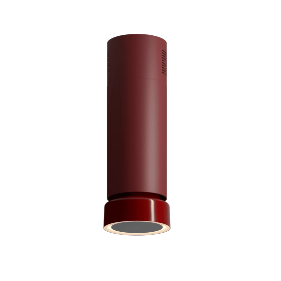 Okap wyspowy Ciarko Design FLUO Burgundy/Burgundy Gloss pochłaniacz 