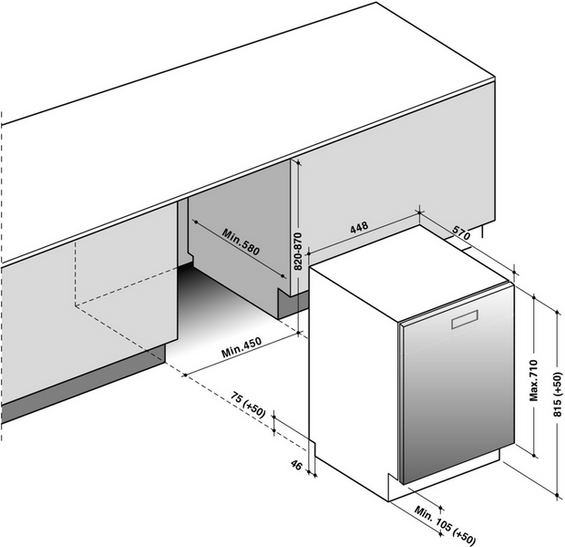 Zmywarka De Dietrich DV01044J