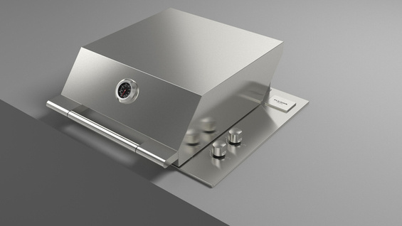 Barbecue Teppanyaki na gaz Fulgor Milano FOBQ 601 TY G X