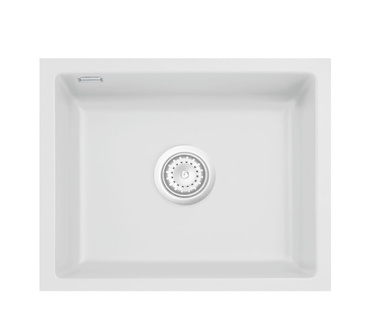 systemceram MERA 50 U zlewozmywak ceramiczny Satin 20