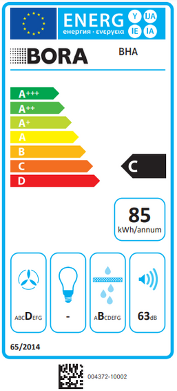 BORA BHA Basic płyta grzewcza Hyper ze zintegr. wyciągiem oparów — Powietrze odprowadzane