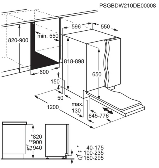 Zmywarka AEG FSB53927Z 