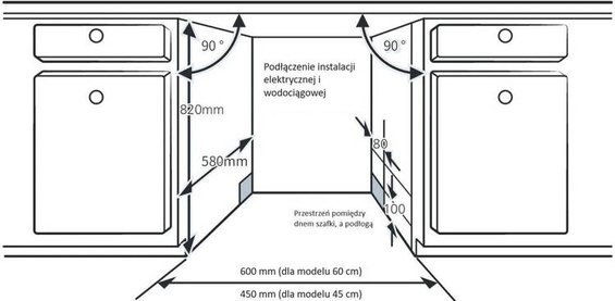 Zmywarka do zabudowy De Dietrich DBJ434DQA