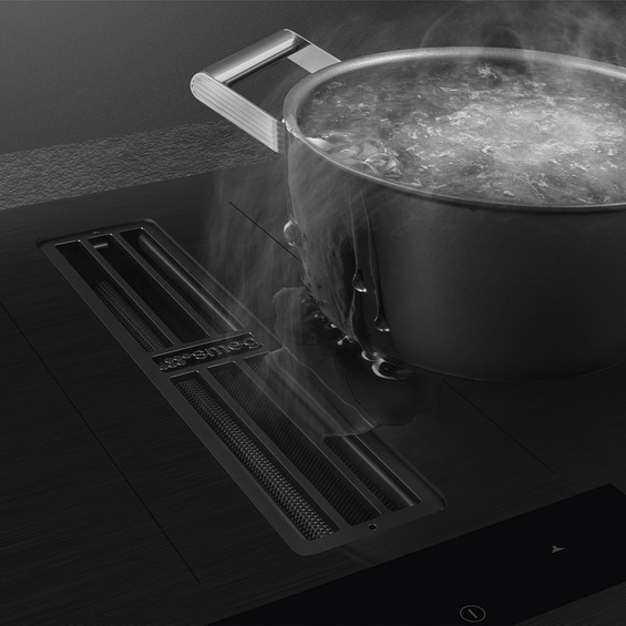 Płyta indukcyjna z zintegrowanym okapem Smeg HOBD382MB2