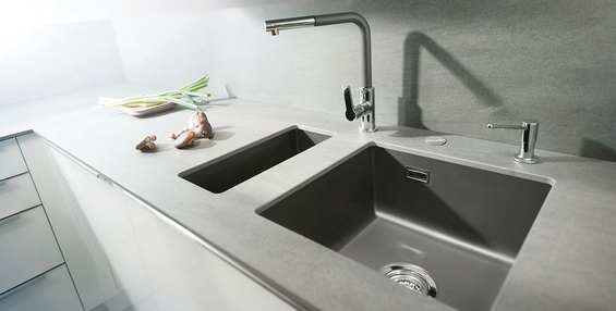 systemceram MERA 50 U zlewozmywak ceramiczny Magnolie 10