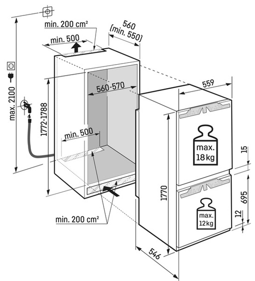 Wysyłka 24h! Chłodziarko-zamrażarka Liebherr ICBNdi 5163 Prime BioFresh NoFrost
