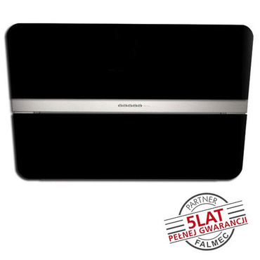 Okap Falmec Flipper 55 czarny matowy 800 m³/h przyścienny